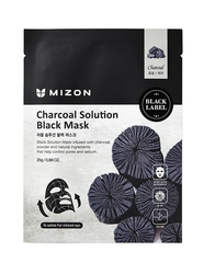 Mizon Charcoal Black Mask čistící maska s Dřevěným Uhlím 25g