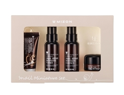 Mizon Snail Miniature Set Pěna 30ml Toner 50ml Essence 50m Krém 15ml 