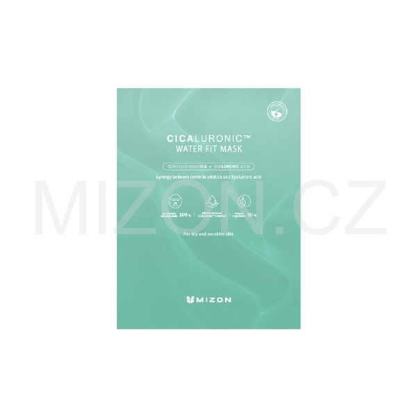 Mizon Cicaluronic water fit maska 24g