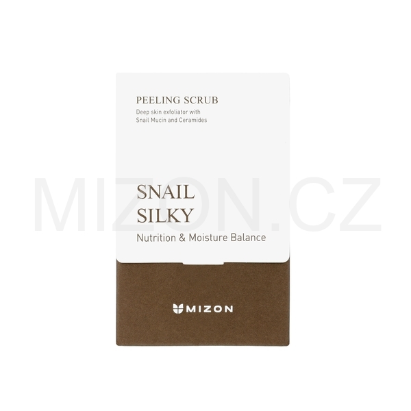 Mizon Snail Silky Peeling Scrub 5gx40ks 200ml